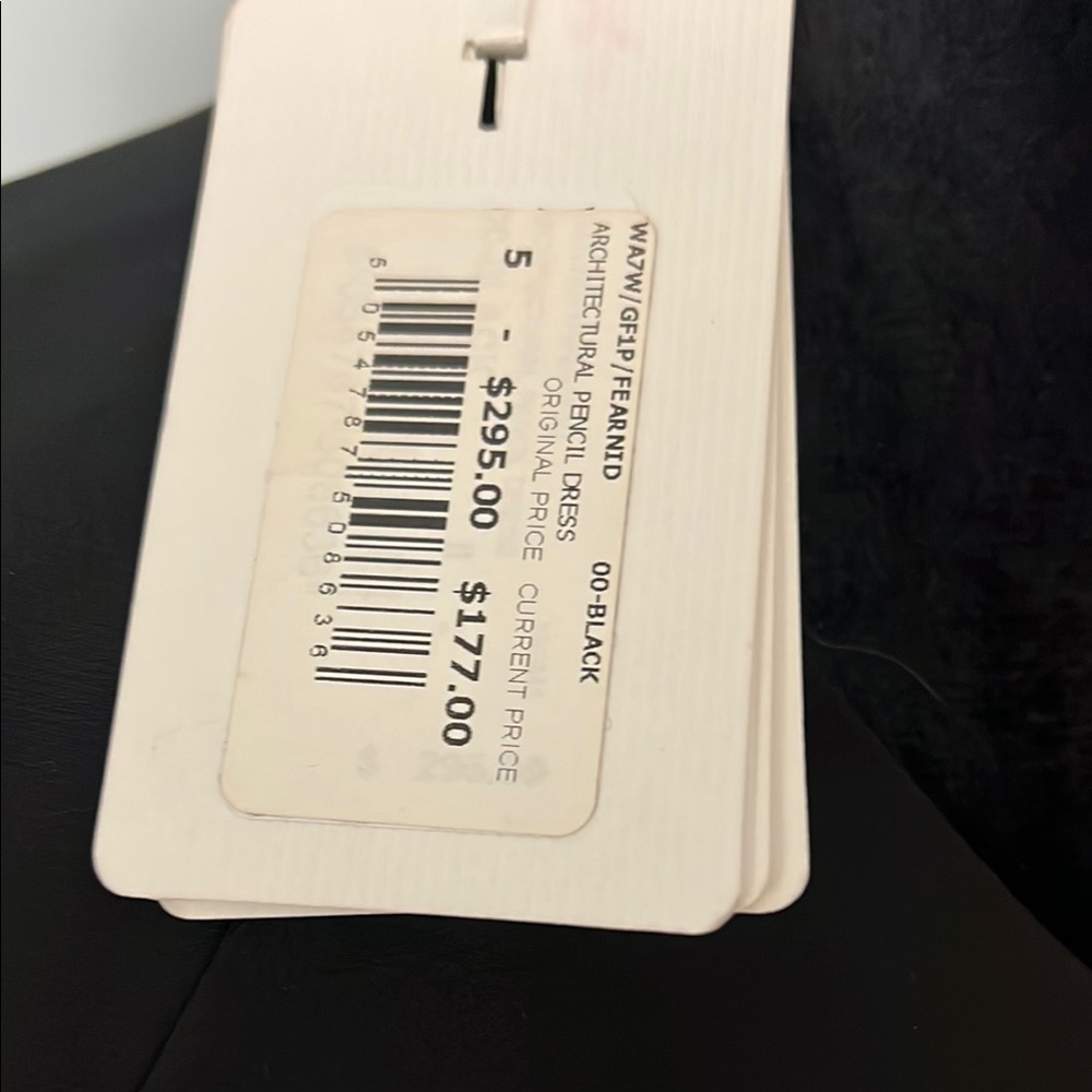 Elegant Black Zipper Dress TED BAKER - Picture 2 of 3